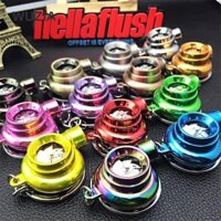 WUZIA 1 Cái Móc Khóa Turbo, Vòng Chìa Khóa Kim Loại Tua Rua, Vòng Bi Quay Mô Hình LED Âm Thanh Xe Hình Turbo Móc Chìa Khóa Mặt Dây Chuyền