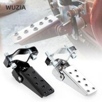 Wuzia 1 Cặp Chốt Chân Có Thể Gập Lại, Bộ Phận Sửa Đổi Bàn Đạp Để Chân Xe Máy Bằng Kim Loại, Chất Lượng Đa Năng Giảm Sốc 24-38mm Bước Chân Xe Máy