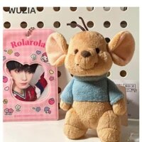 Wuzia Búp bê sang trọng the Pooh, Quà tặng học sinh Winnie the Pooh Búp bê trẻ em dễ thương, Con rối bông PP chất lượng cao Thú nhồi bông cho trẻ em