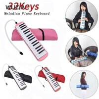 WUZIA Harmonica, Nhạc Cụ 32 Phím Melodica, Đàn Piano Phong Cách Bàn Phím Miệng Người Mới Bắt Đầu Tặng Miệng Đàn Organ