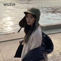 Wuzia Mùa Đông Ushanka, Mũ Đi Máy Bay Ném Bom Chống Gió Dày, Bảo Vệ Tai Đông Bắc Nga Lei Feng Mũ