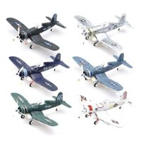 Ww2 F4U P51 BF109 Hurricane Military MUSTANG Fighter 4D, Mô hình máy bay gắn, Nhựa, Xếp hình, Đồ chơi, Quà tặng, 1 / 48