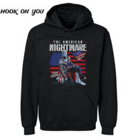 Wwe 500 Black Cody Rhodes USA In Hình Loose Boxing Training Áo Có Mũ Trùm Đầu 0109