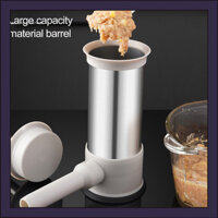 [Wx] Thiết bị làm xúc xích chuyên nghiệp Máy nhồi xúc xích bằng thép không gỉ với 4 đầu phun Máy làm xúc xích hiệu quả cho nhà bếp gia đình