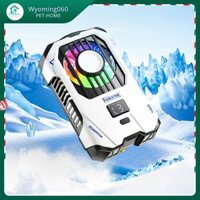 Wyoming060 Điện thoại di động làm mát quạt bán dẫn quay lại clip kỹ thuật số hiển thị dễ dàng cài đặt để chơi game máy tính bảng