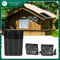 Wyoming060 Tgoon Solar thông gió quạt trích xuất 7W 12V Chuyên nghiệp hiệu quả
