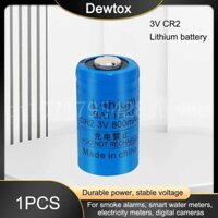 X 1 800Mah 3V Cr2 Pin Dùng Một Lần Không Thể Sạc Lại Cho Hệ Thống An Ninh GPS Camera Thiết