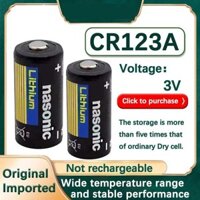 X 1 Pin Lithium Cr123a 3V Cho Chuông Cửa Máy Ảnh Kỹ Thuật Số, Đèn Pin, Đồng Hồ Nước, Báo