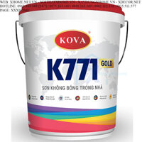 X HOME - KOVA Hà Nội Sơn không bóng trong nhà K771-Gold💥NHẬN HÀNG TẠI NHÀ MÁY💥Giao hàng Toàn quốc - Chiết khấu cao - 4kg