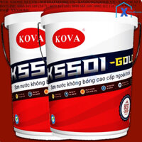 X HOME - KOVA Sơn không bóng cao cấp ngoài trời K5501-Gold💥NHẬN HÀNG TẠI NHÀ MÁY💥Giao hàng Toàn quốc - 4 kg