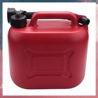 (X J B) Bình xăng ô tô 5L Có thể dự phòng Hộp đựng xăng bằng nhựa Hộp đựng nhiên liệu chống tĩnh điện có ống để du lịch ô tô