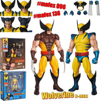 X-men Wolverine Nhân Vật Hành Động Revoltech Wolverine Mafex 096 138 Thay Đổi Mặt Di Chuyển Khớp Marvel Đồ Chơi Bộ Sưu Tập Quà Tặng