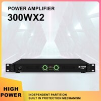 X100 cục đẩy công suất 2 kênh class D công suất cao 1U 300W*2 biểu diễn sân khấu phòng họp ktv