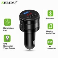 X20 3.1A Cổng USB kép Bộ sạc ô tô phát Bluetooth 4.2 FM thu âm thanh không dây MP3 rảnh tay