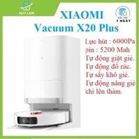 X20 Plus – Robot hút bụi Xiaomi Vacuum Bản Quốc tế, Nhập khẩu chính hãng