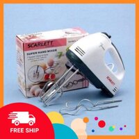 x4 [Có sẵn] Máy đánh trứng cầm tay Scarlett với 7 tốc độ tiện dụng -Như Trang Plaza