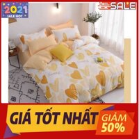 Xả 10 ngày bộ chăn ga gối 1m4 poly nhập khẩu(chát chọn mẫu)