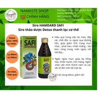 [XẢ 11/2025] Safi - Siro detox, thải độc cơ thể, giảm cân 200ml và 500ml