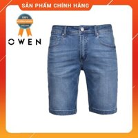 Xả 12.12 10.10 . OWEN - Quần short nam Owen 91191 - Quần short jeans nam Cực Đẹp . . . ' '