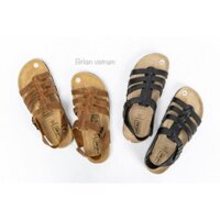 XẢ 3 Giày sandal quai hậu da bò unisex xuất khẩu châu âu D12  . new ‼️ . new  3 🇻🇳 2020 : : ' Chuẩn . '  '