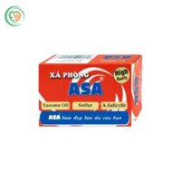 Xà bông Asa giúp kháng khuẩn, hỗ trợ điều trị viêm da (Hộp 4 cái x 30g)