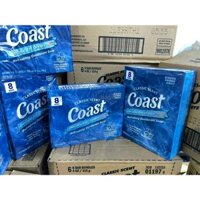 XÀ BÔNG COAST CỦA MỸ CHÍNH HÃNG( LỐC 8 CỤC)