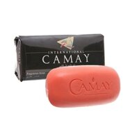 Xà bông cục Camay đen 125g hương thơm từ nước hoa Pháp - Combo 4 bánh