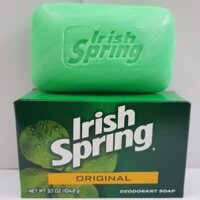 Xà bông cục diệt khuẩn Irish Spring Deodorant Soap Original 106g của Mỹ