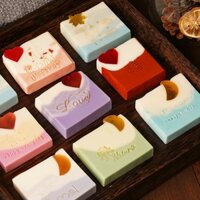 Xà bông cục Handmade, xà phòng thủ công, tinh chất thiên nhiên Dùng Làm Quà Tặng, Trang Trí