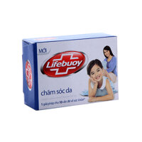 Xà bông cục Lifebuoy chăm sóc da hộp 90g