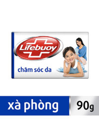 Xà Bông Cục Lifebuoy Chăm Sóc Da (90g)