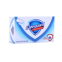 Xà bông cục Safeguard hương phấn dịu mát hộp 135g