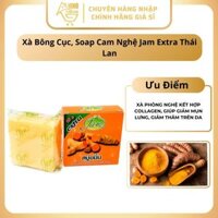 Xà Bông Cục, Soap Cam Nghệ Jam Extra 15g Thái Lan Chiết Xuất Tự Nhiên - Hinohouse