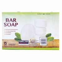 XÀ BÔNG CỤC TINH CHẤT BƠ KIRKLAND CỰC THƠM - Signature Bar Soap with Shea Butter NHẬP TỪ MỸ