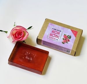 Xà bông Handmade Thảo Mộc Hoa Hồng 100g