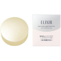 Xà bông rửa mặt trắng da Shiseido  Elixir Purify Cleasing Soap (100g)
