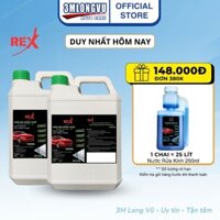 Xà bông rửa xe siêu bọt REX Car Wash Foam RX1270 nước rửa xe bọt tuyết 10 Lít (2 Can 5L)