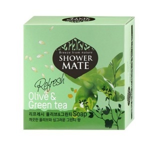 Xà bông Shower Mate Olive & Green Tea 100g