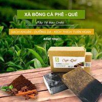 Xà bông Sinh Dược - Quế Cà Phê - Xà phòng thảo dược Bánh 100gr