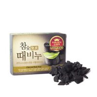 Xà bông tắm than hoạt tính trị thâm Mukunghwa Charcoal Body Soap
