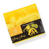 Xà Bông Thiên Nhiên Handmade eccomorning Hình Vuông Hương Ngọc Lan Tây  Ylang Ylang Soap