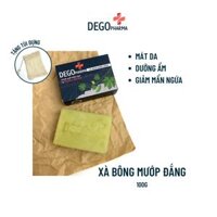 Xà bông thiên nhiên mướp đắng DEGO PHARMA 100G - Tẩy Tế Bào Chết &amp; Trắng Sáng Tự Nhiên