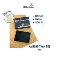 Xà bông thiên nhiên than tre DEGO PHARMA 100G - Sáng Da Mờ Thâm