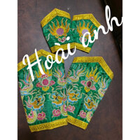 xà cạp gấm thêu- loại dán