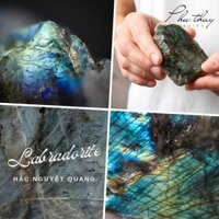 Xà Cừ Thô - LABRADORITE Tự Nhiên I Ảnh Thật I Phu Thuy Choi Da