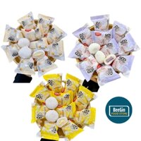 (Xả date 14/05)Thùng 2kg Bánh Mochi Sữa Nhân Kem Khoai Môn, Đậu Nành, Sầu Riêng, Đào, Xoài - BeeGin Food