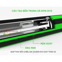 Xà đơn 2018 Cải Tiến Vượt Trội Mới có khóa chống xoay  Khởi Nguyên Sport