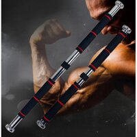 Xà đơn cỡ lớn 100-150cm treo tường(Đen đỏ mút dài) XD05