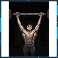 Xà đơn gắn cửa mẫu mới 2022 Tải trọng 200kg + Trang bị Livo cân bằng xà