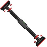 Xà đơn gắn cửa treo tường Đầu Vuông mới nhất, có khóa chống xoay  Nivo cân bằng xàVIDEO VÀ ẢNH THỰC TẾ - 100-150cm